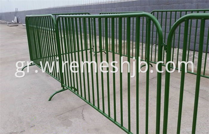 Temporary Mesh Fence